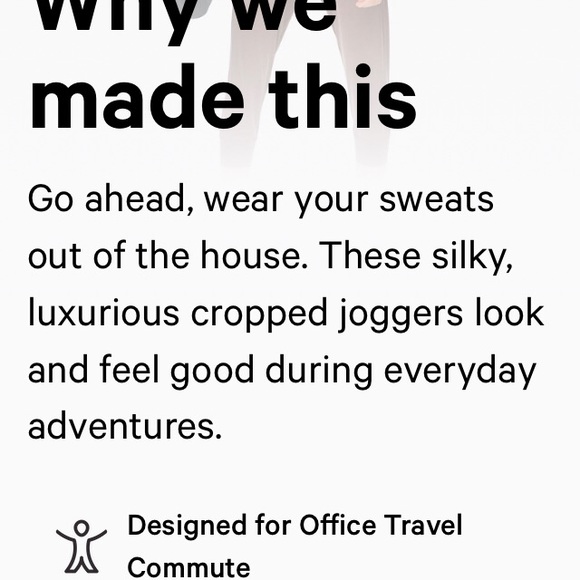 Lululemon Lost in Leisure Crop Pant - size 10 - Picture 5 of 8